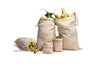 Natural Cotton Muslin Bags — 100-Pack, 5×8 Inch, Double Drawstring, Reusable Produce Bags