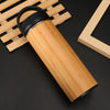 Creative Bamboo Space Flask - Outdoor Sports Water Bottle