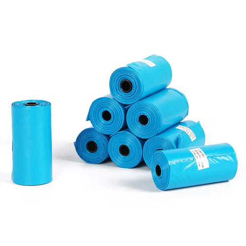 Biodegradable Dog Waste Bags — 3 Colours, Leak-Proof, Eco-Friendly Cleanup