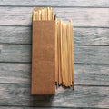 Eco-Friendly Wheat Straws - 100pcs